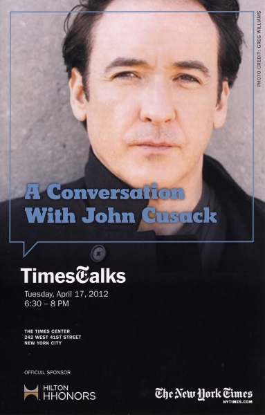 John Cusack at Majestic Theatre Dallas