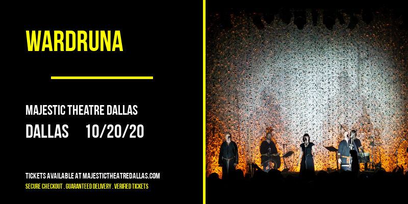 Wardruna at Majestic Theatre Dallas tickets Wardruna at Majestic Theatre Dallas