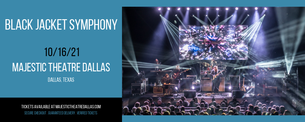Black Jacket Symphony at Majestic Theatre Dallas tickets Black Jacket Symphony at Majestic Theatre Dallas
