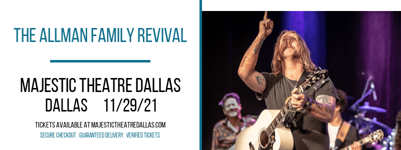 The Allman Family Revival at Majestic Theatre Dallas