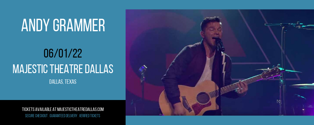 Andy Grammer at Majestic Theatre Dallas