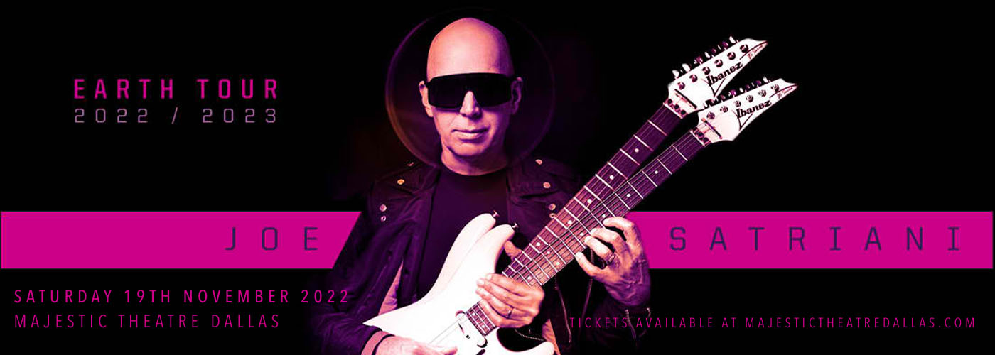 Joe Satriani at Majestic Theatre Dallas