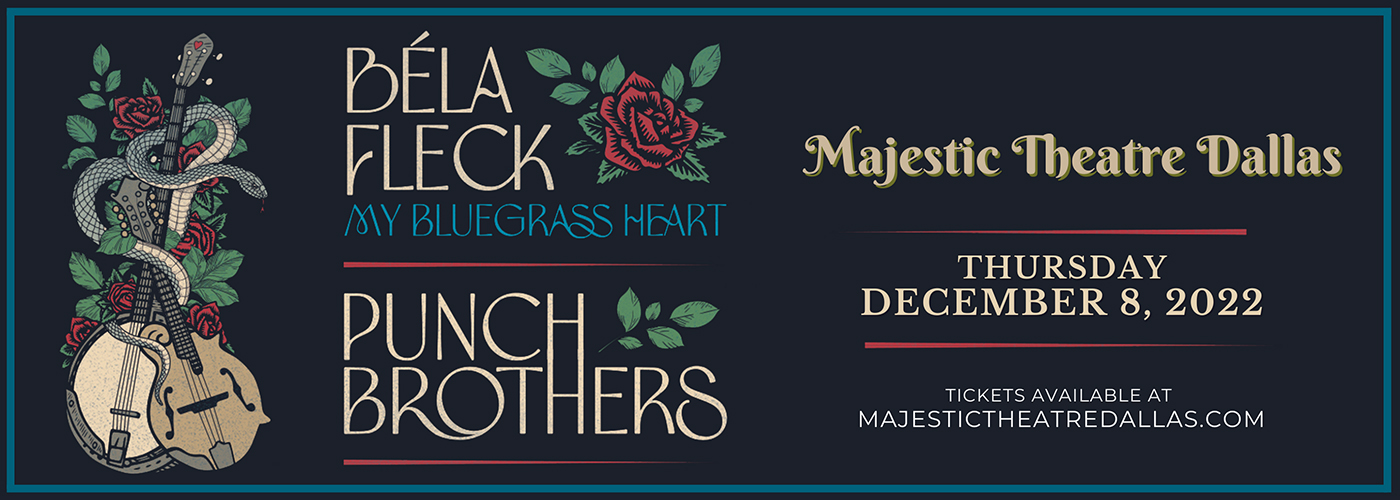 Bela Fleck & Punch Brothers at Majestic Theatre Dallas