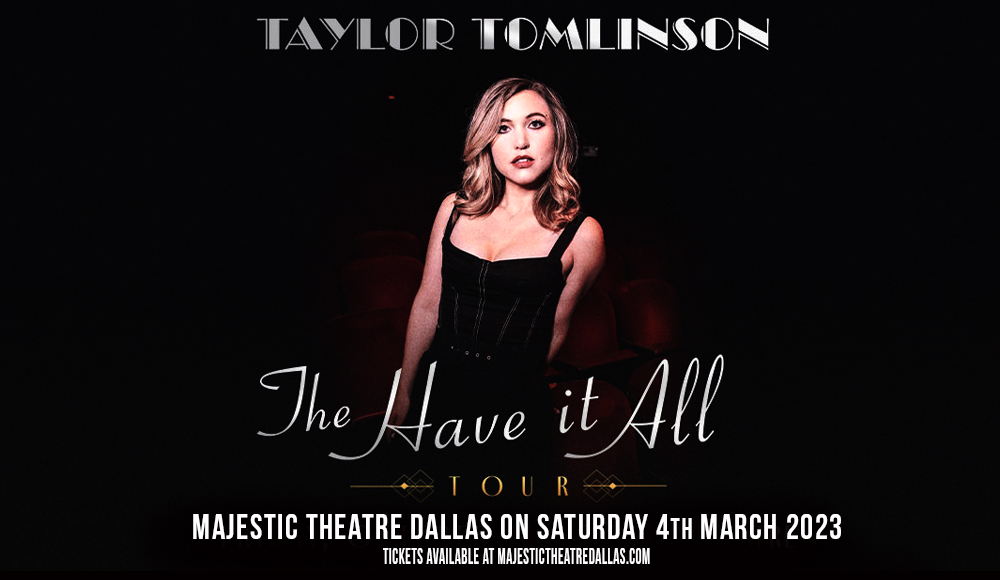 Taylor Tomlinson at Majestic Theatre Dallas