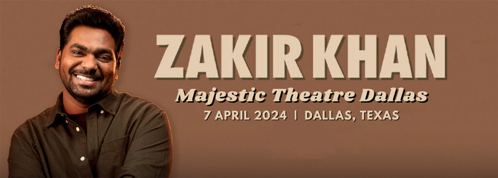Zakir Khan at Majestic Theatre