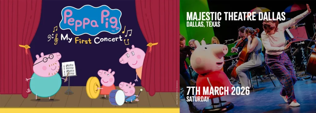 Peppa Pig's My First Concert at Majestic Theatre