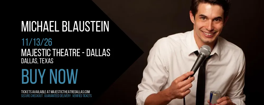 Michael Blaustein at Majestic Theatre