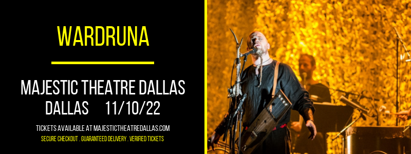 Wardruna at Majestic Theatre Dallas