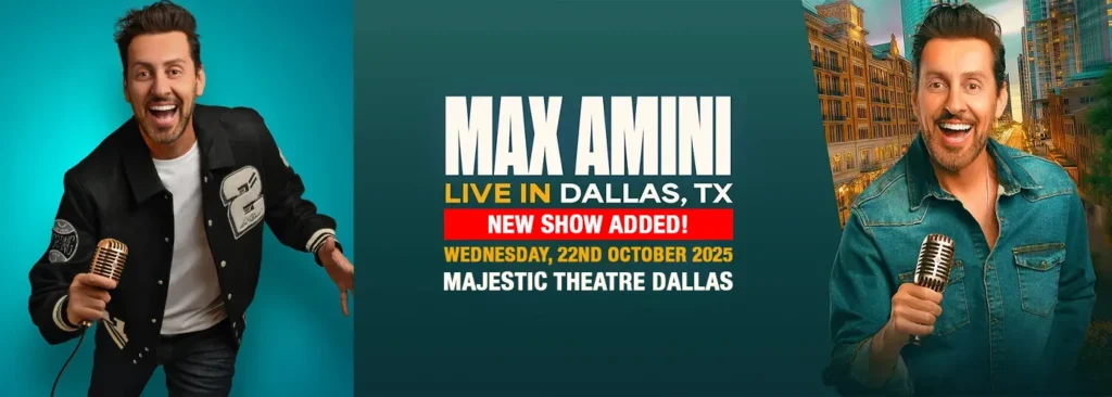 Max Amini at Majestic Theatre